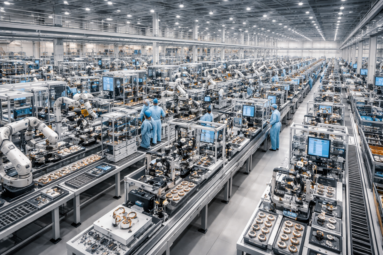 Factory production line